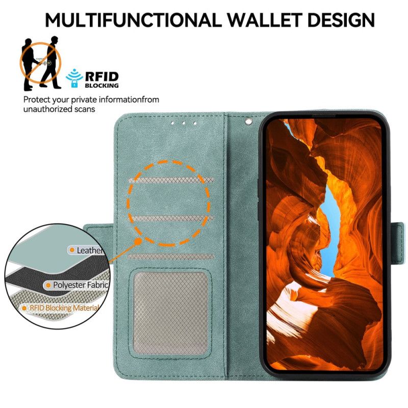 Δερματινη Θηκη Oneplus Nord 4 Abeel Rfid Blocking Σιλικόνης