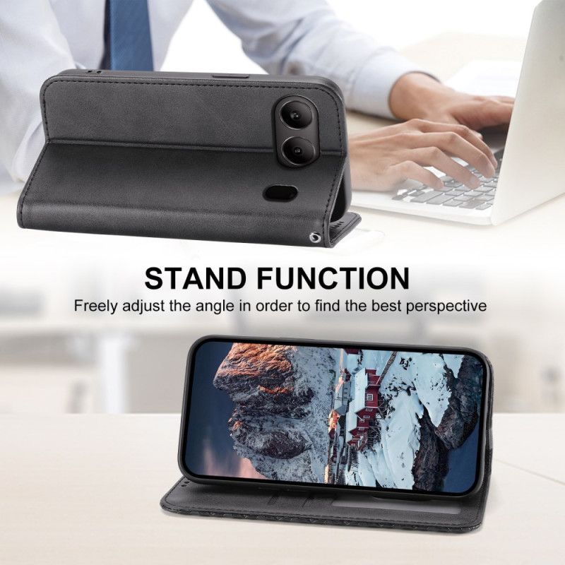 Δερματινη Θηκη Oneplus Nord 4 Φινίρισμα Με Διαμάντι Με Λουράκι Σιλικόνης