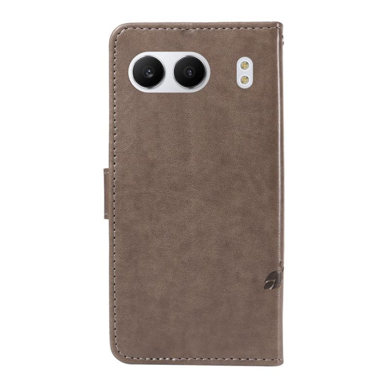 Δερματινη Θηκη Oneplus Nord 4 Λουλουδάτο Σχέδιο