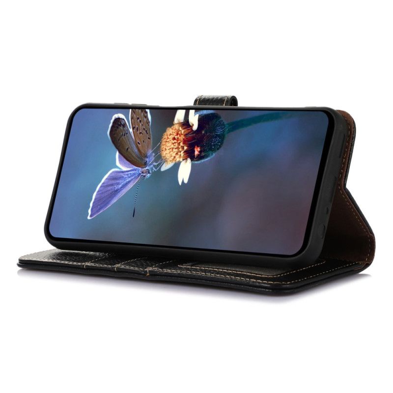 Δερματινη Θηκη Oneplus Nord 4 Rfid Blocking Και Υφή Λίτσι