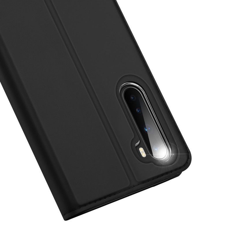 δερματινη θηκη OnePlus Nord Μαύρο Skin Pro Dux Ducis