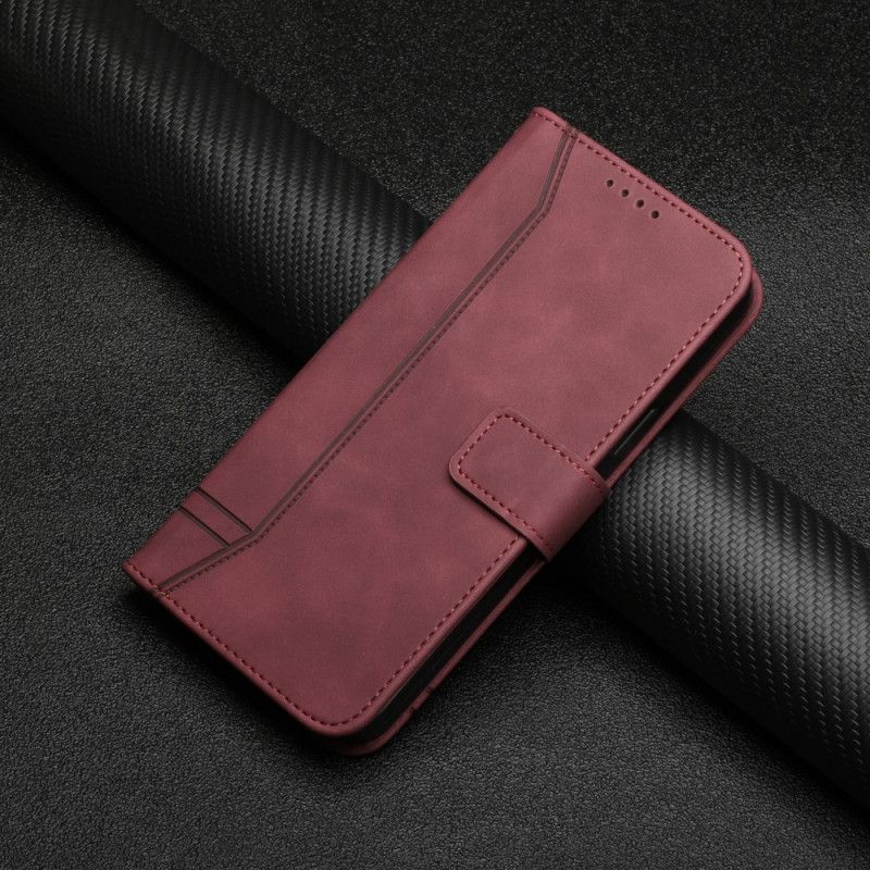 Κάλυμμα Folio OnePlus Nord 2 5G Μαύρο Χαμόγελο Με Κορδόνι