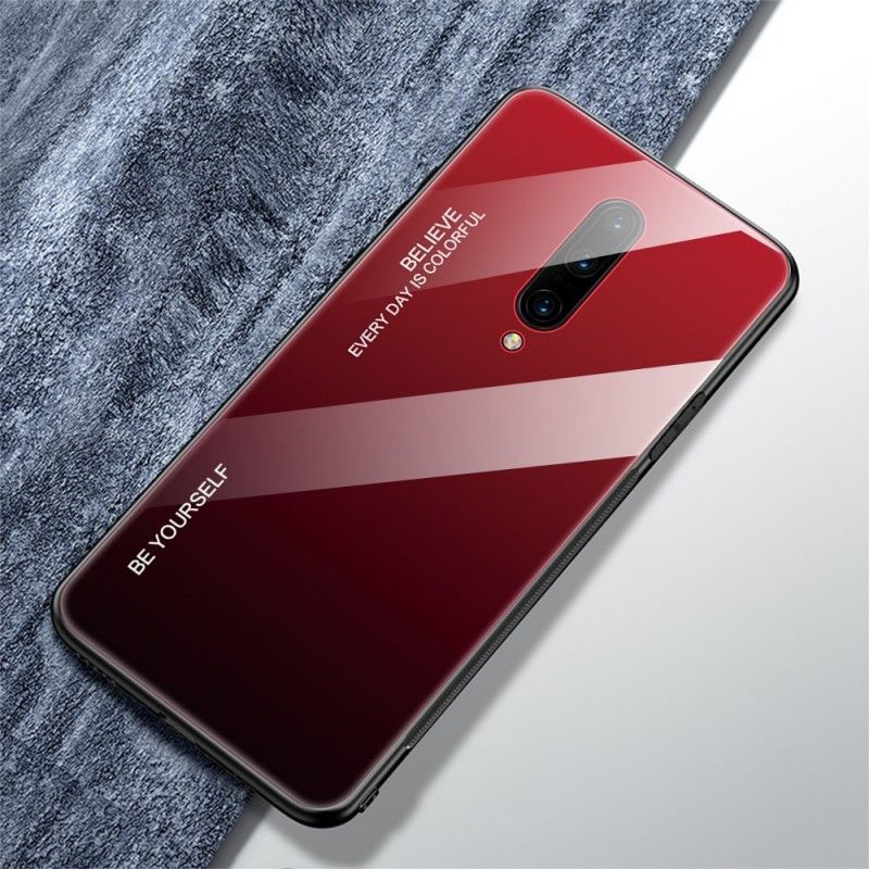 Κάλυμμα Για OnePlus 7 Pro Κόκκινο Γαλβανισμένο Χρώμα
