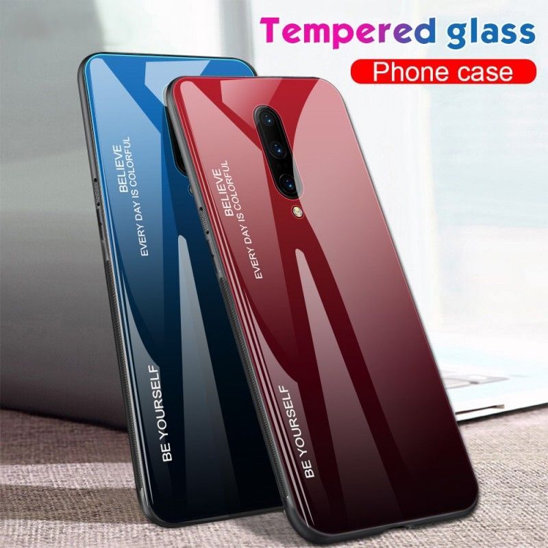 Κάλυμμα Για OnePlus 7 Pro Κόκκινο Γαλβανισμένο Χρώμα