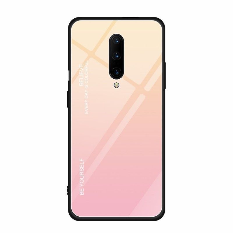 Κάλυμμα Για OnePlus 7 Pro Κόκκινο Γαλβανισμένο Χρώμα