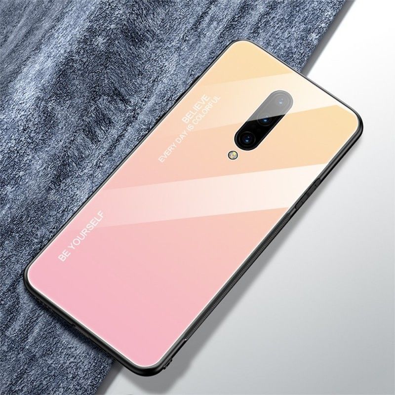 Κάλυμμα Για OnePlus 7 Pro Κόκκινο Γαλβανισμένο Χρώμα