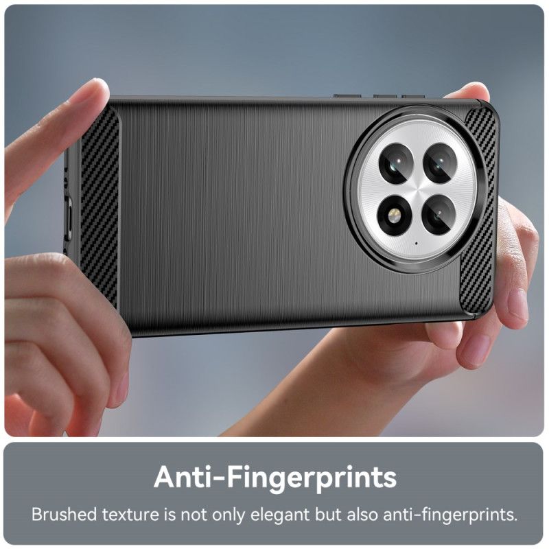 Κάλυμμα Oneplus 13 Βουρτσισμένο Ανθρακονήματα