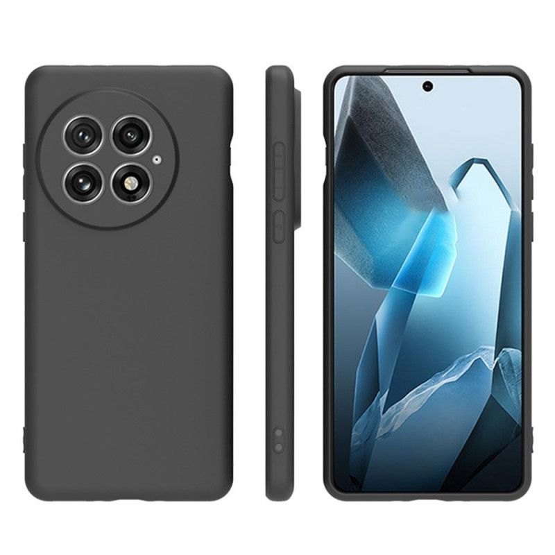 Κάλυμμα Oneplus 13 Προστατευτικό Οθόνης 2 Σε 1 Από Ματ Σιλικόνη Με Σκληρυμένο Γυαλί Σιλικόνης