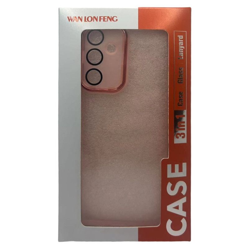 Κάλυμμα Oneplus 13 Προστατευτικό Οθόνης 2 Σε 1 Με Φιμέ Διάφανο Χρώμα Και Σκληρυμένο Γυαλί Σιλικόνης