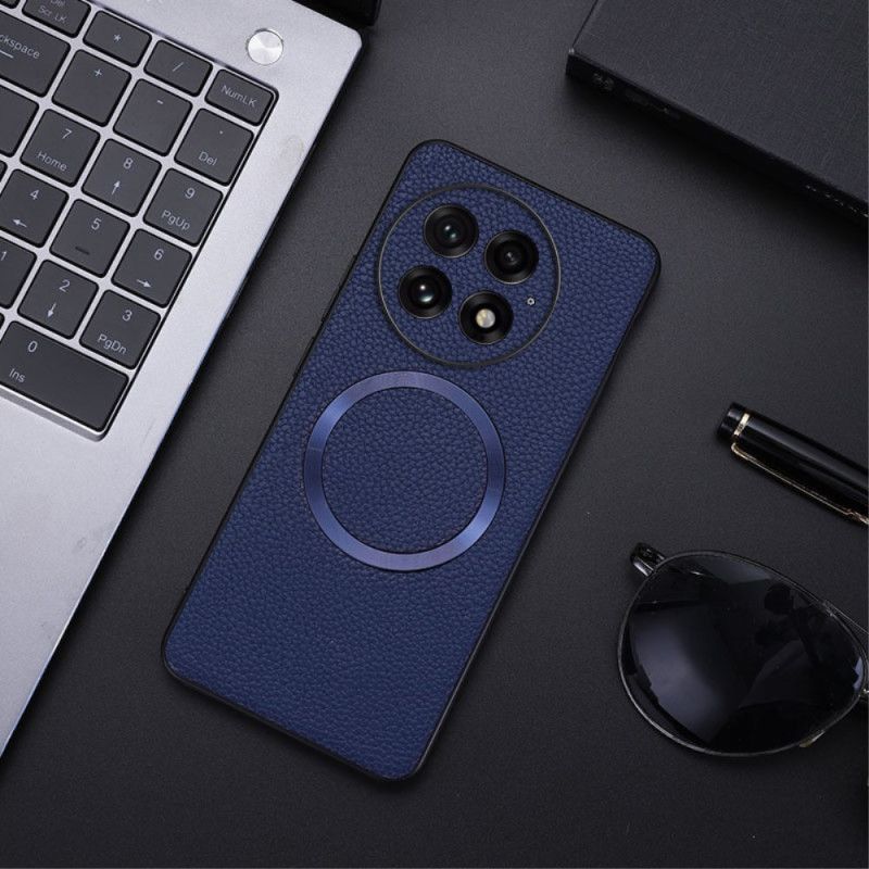 Κάλυμμα Oneplus 13 Συμβατό Με Υφή Από Τεχνητό Δέρμα Magsafe