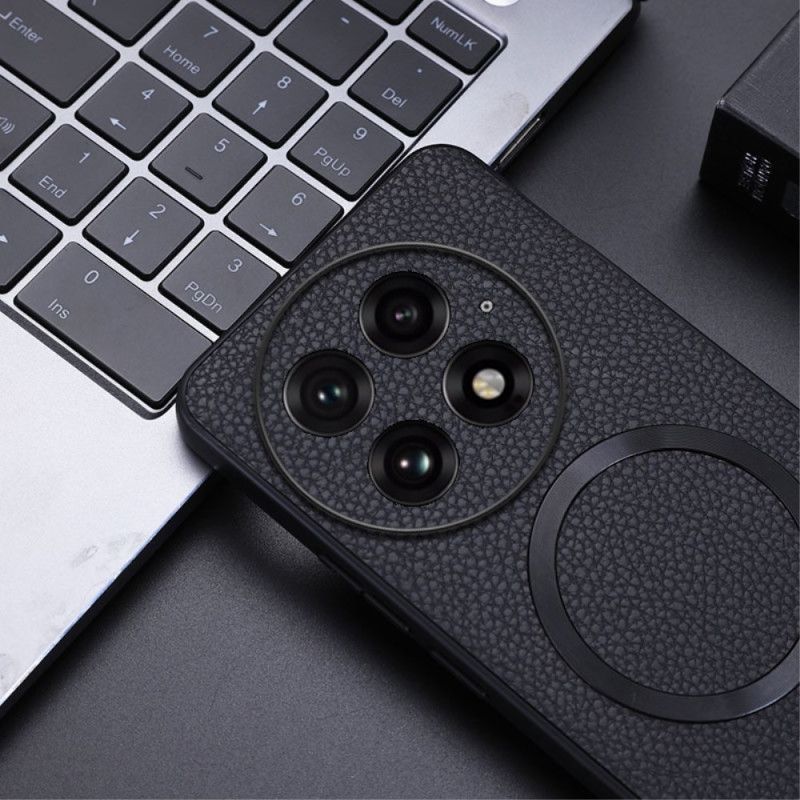 Κάλυμμα Oneplus 13 Συμβατό Με Υφή Από Τεχνητό Δέρμα Magsafe