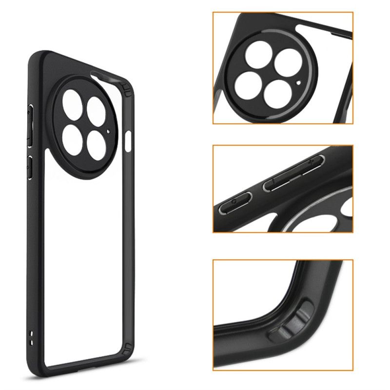 Κάλυμμα Oneplus 13 Υβριδικό Μαύρο Χείλος