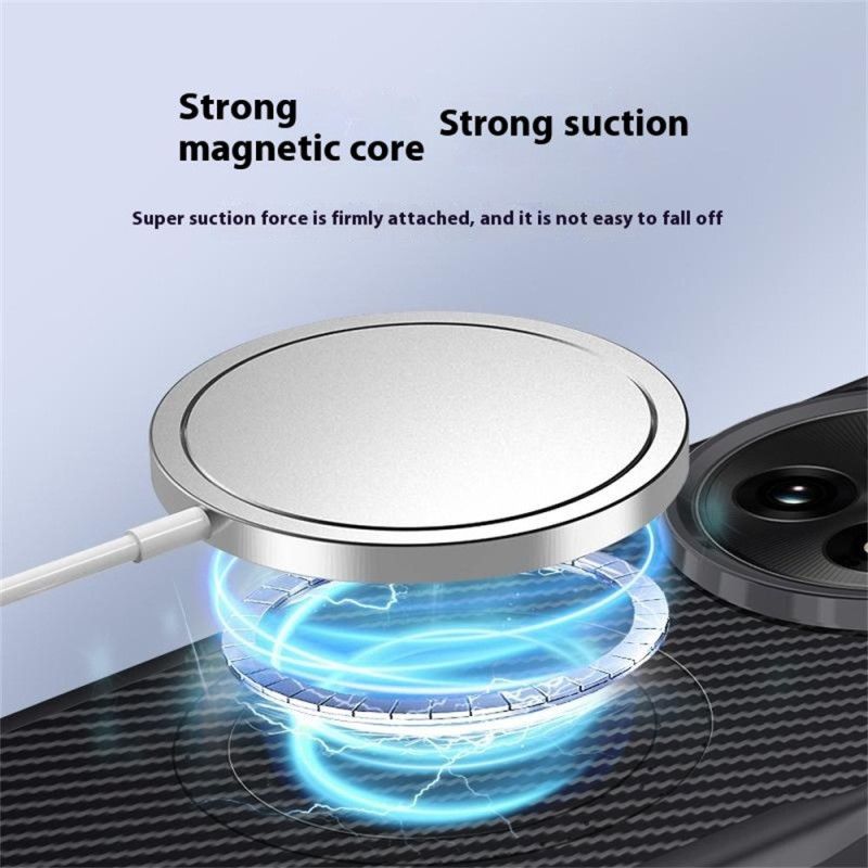 Κάλυμμα Oneplus 13 Υφή Ινών Άνθρακα Συμβατό Με Magsafe Σιλικόνης