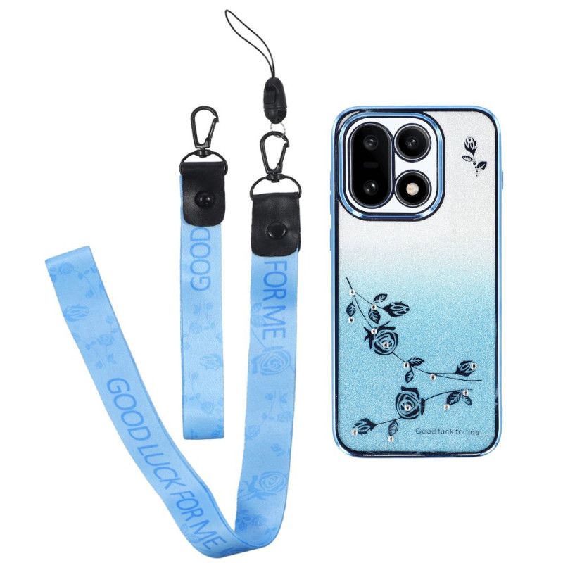 Κάλυμμα Oneplus 15 Θήκες Κινητών Λουλουδάτο Μοτίβο Με Κορδόνια