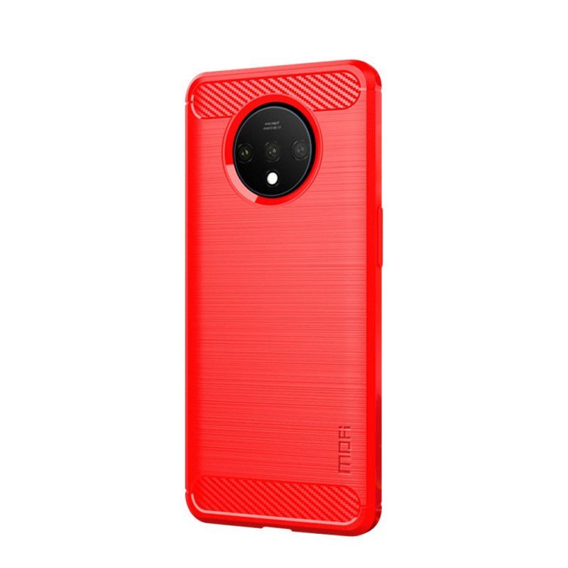 Κάλυμμα OnePlus 7T Μαύρο Μόφι Βουρτσισμένο Ανθρακονήματα
