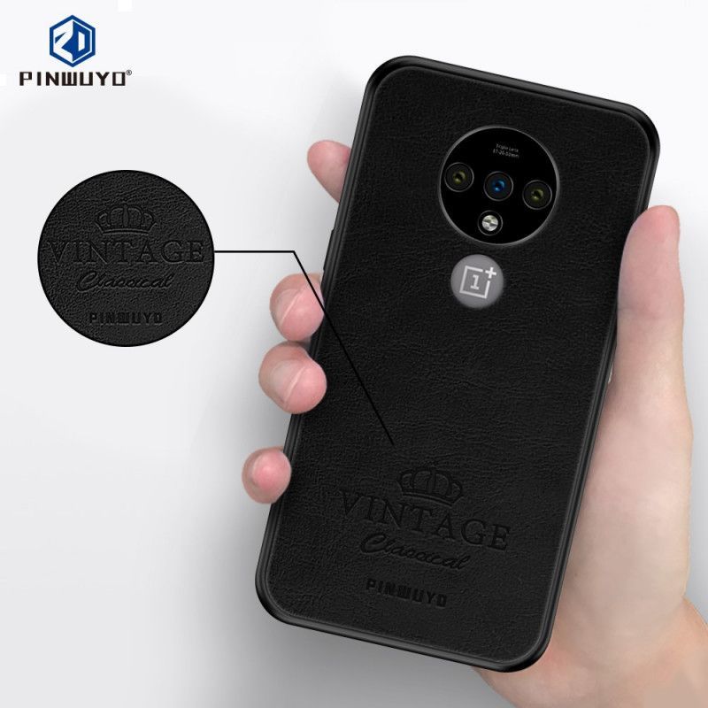 Κάλυμμα OnePlus 7T Μαύρο Τιμητικό Vintage Pinwuyo