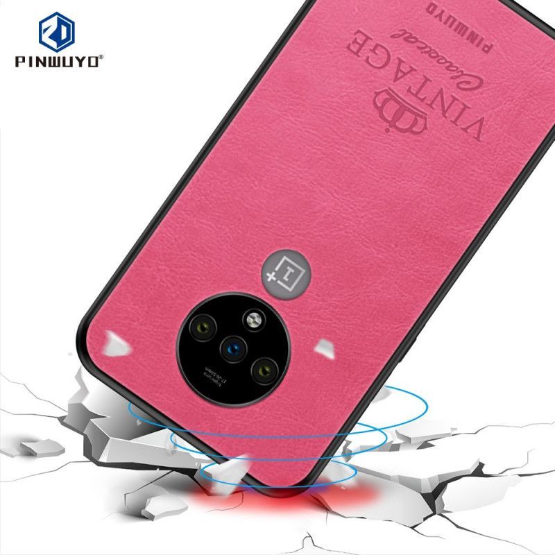 Κάλυμμα OnePlus 7T Μαύρο Τιμητικό Vintage Pinwuyo