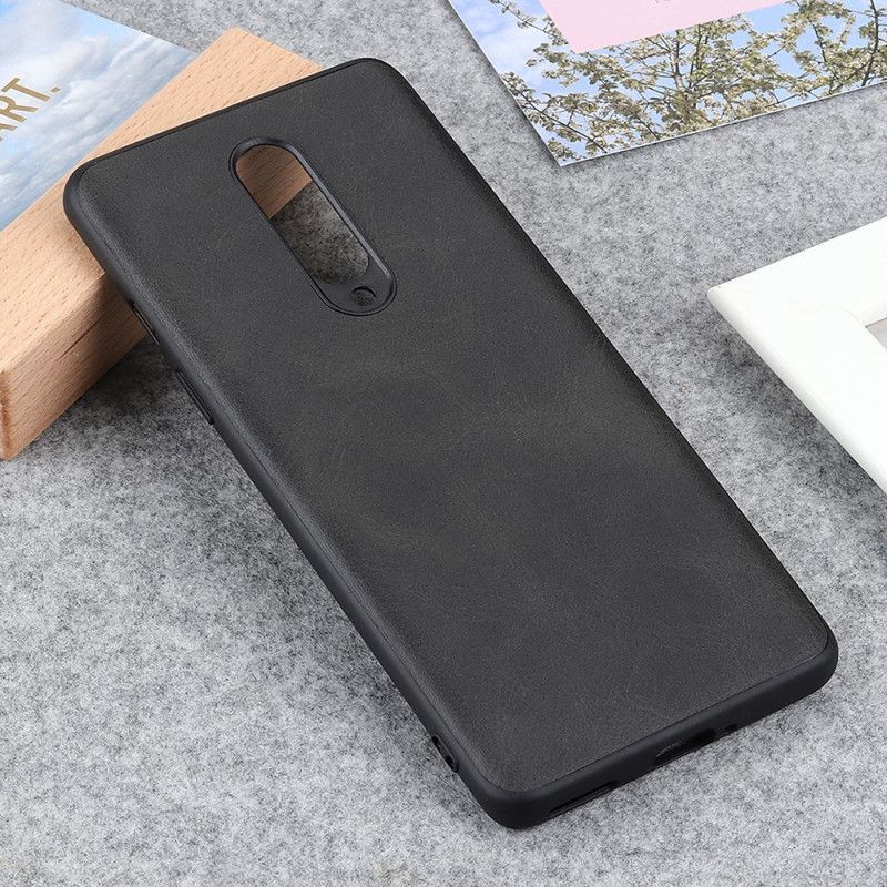 Κάλυμμα OnePlus 8 Μαύρο Premium Δερμάτινο Εφέ