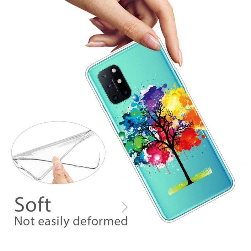 Κάλυμμα OnePlus 8T Άνευ Ραφής Δέντρο Ακουαρέλας
