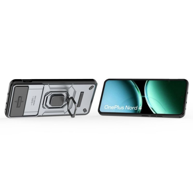 Κάλυμμα Oneplus Nord 4 Ανθεκτικός Δακτύλιος Με Προστατευτικό Φακού