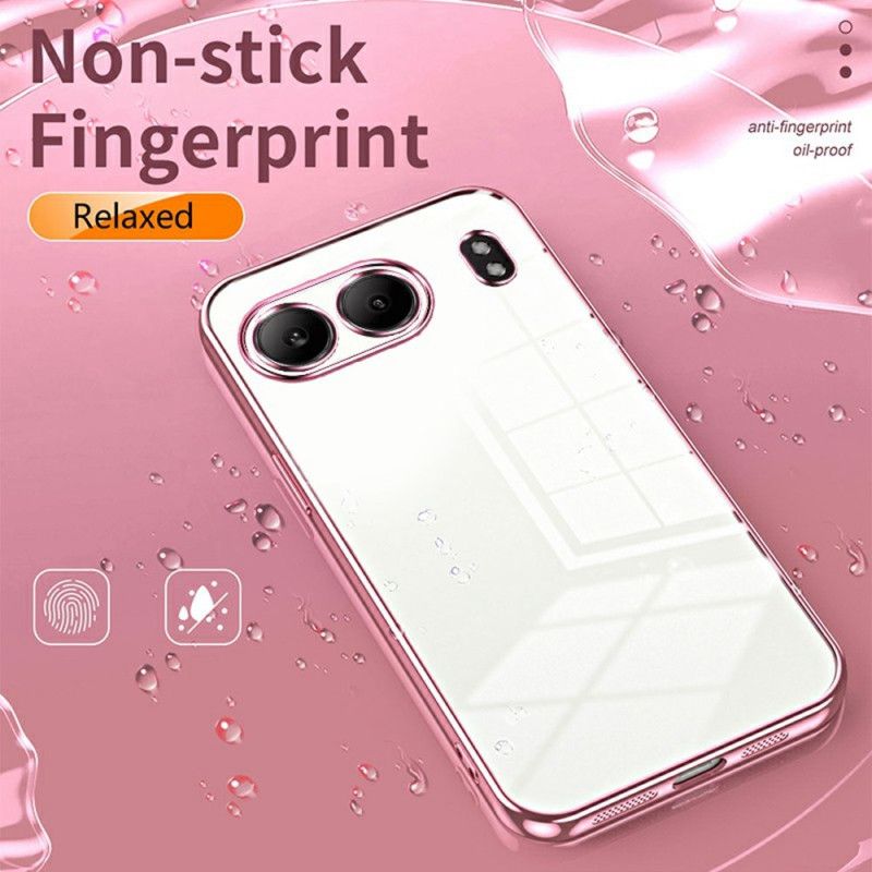 Κάλυμμα Oneplus Nord 4 Πλαίσιο Με Ηλεκτρολυτική Επίστρωση Σιλικόνης