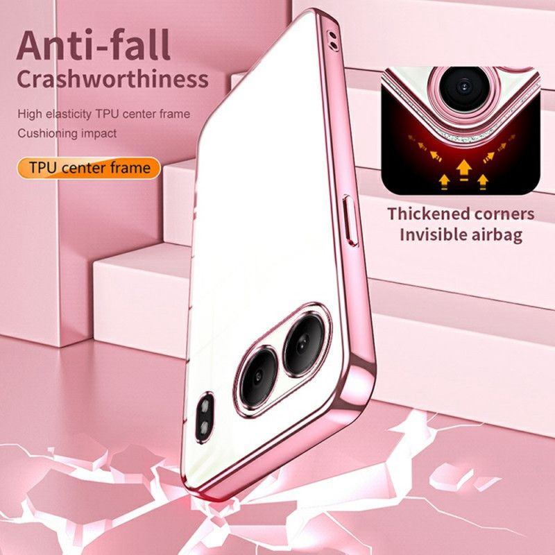 Κάλυμμα Oneplus Nord 4 Πλαίσιο Με Ηλεκτρολυτική Επίστρωση Σιλικόνης