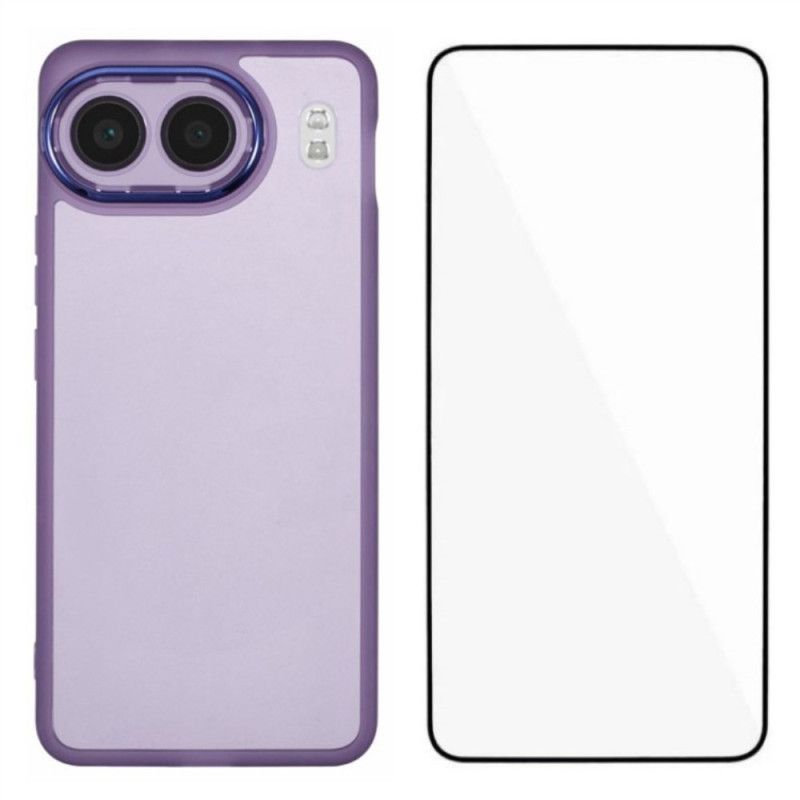 Μωβ Διαφανές