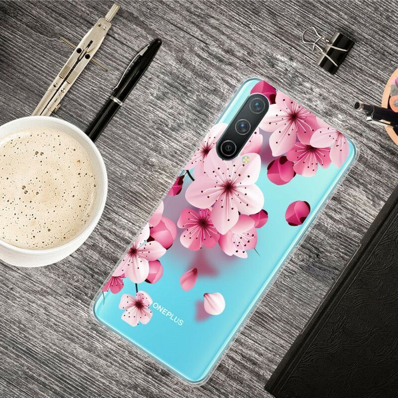 Κάλυμμα OnePlus Nord CE 5G Θήκες Κινητών Μικρά Ροζ Λουλούδια