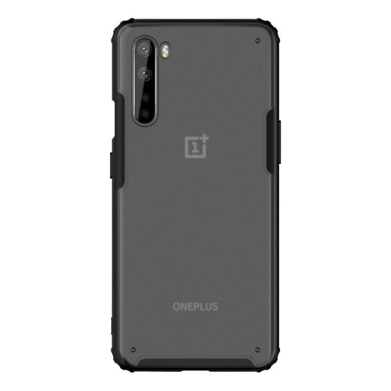 Κάλυμμα OnePlus Nord Μαύρο Amor Και Ματ Άκρες σιλικόνης