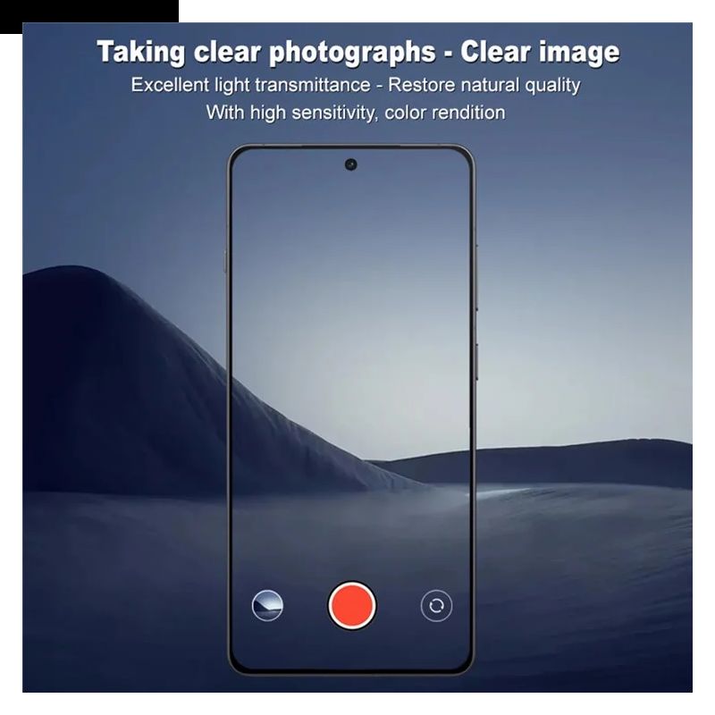 Προστατευτικό Φακού Από Σκληρυμένο Γυαλί Για Oneplus 13r (μαύρη Έκδοση)