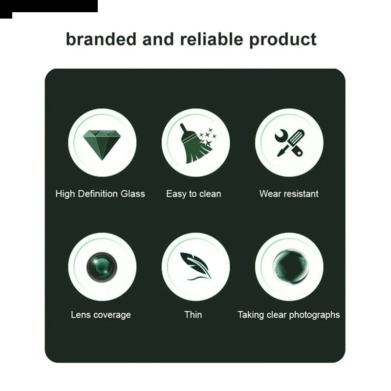 Προστατευτικό Φακού Από Σκληρυμένο Γυαλί Για Oneplus 13r (μαύρη Έκδοση)