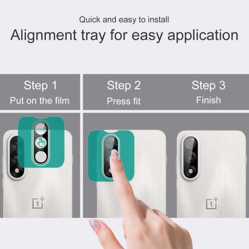 Προστατευτικό Φακού Από Σκληρυμένο Γυαλί Imak Για Oneplus Nord 5 (μαύρη Έκδοση)