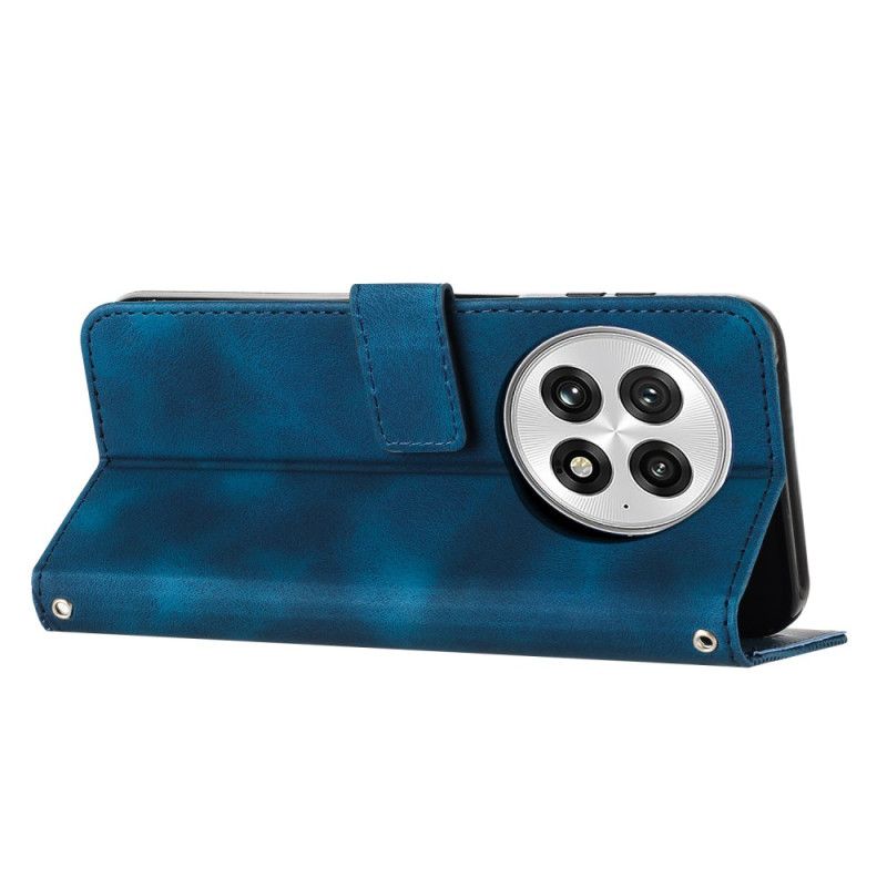 Θηκη Κινητου Oneplus 13 Ρίγες Με Εφέ Σουέτ