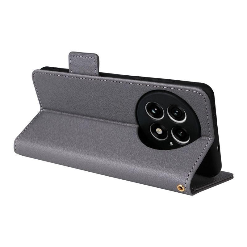 Θηκη Κινητου Oneplus 13 Υφή Τεχνητού Δέρματος Με Λουράκι