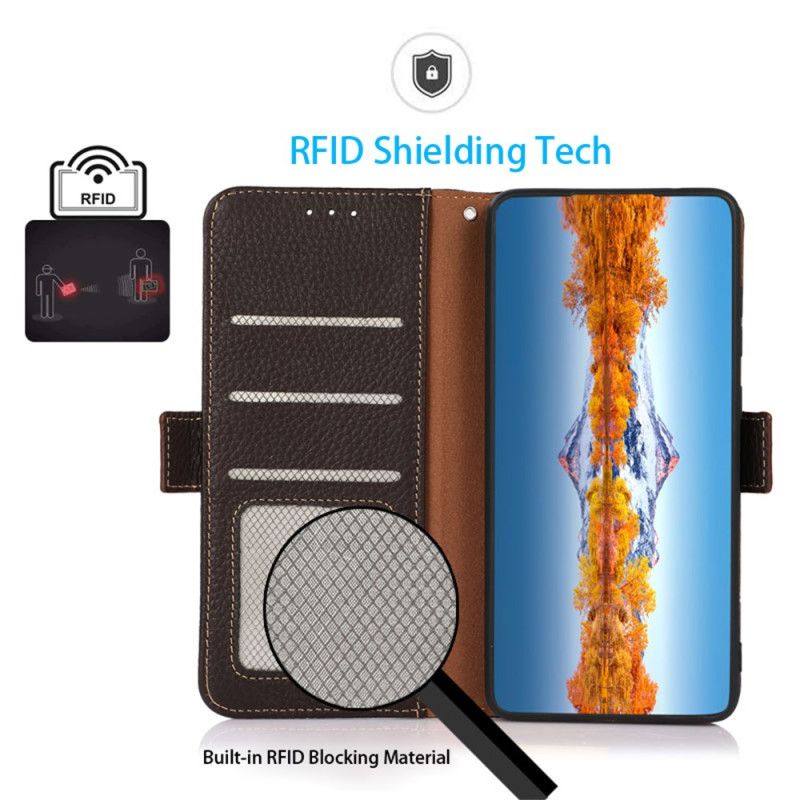 Θηκη Κινητου Oneplus 13r Θήκες Κινητών Δερμάτινο Προστασία Rfid Khazneh