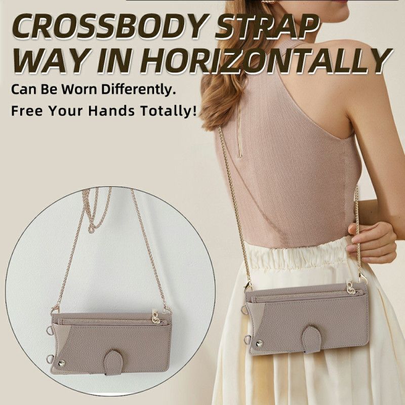 Θηκη Κινητου Oneplus 15 Θήκες Κινητών Πορτοφόλι Με Αλυσίδα Και Λουράκι Ώμου