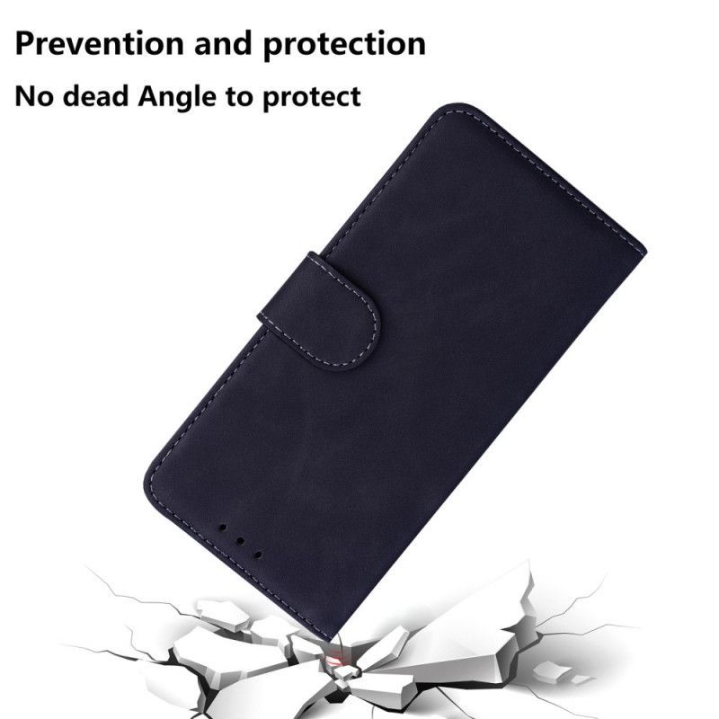 δερματινη Κάλυμμα Για Samsung Galaxy A32 5G Μαύρο Μονόχρωμο Δερμάτινο Εφέ