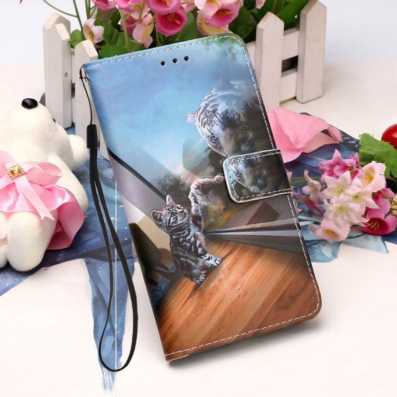 δερματινη Κάλυμμα Για Samsung Galaxy S20 FE Ανοιχτό Μπλε Ερνέστος Και Προβληματισμός