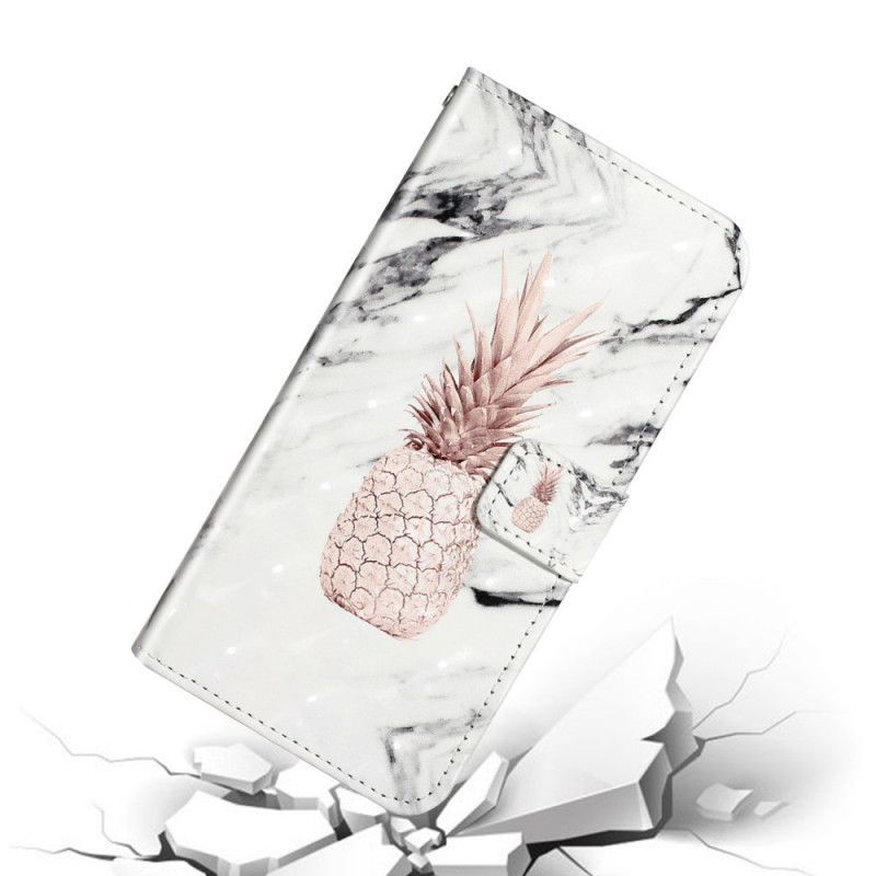 δερματινη Κάλυμμα Για Samsung Galaxy S20 Ultra Ελαφρύς Ανανάς