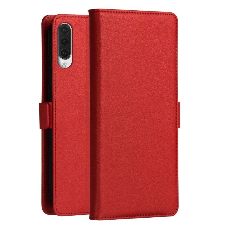 δερματινη Κάλυμμα Samsung Galaxy A70 Μαύρο Dzgogo Milo Series
