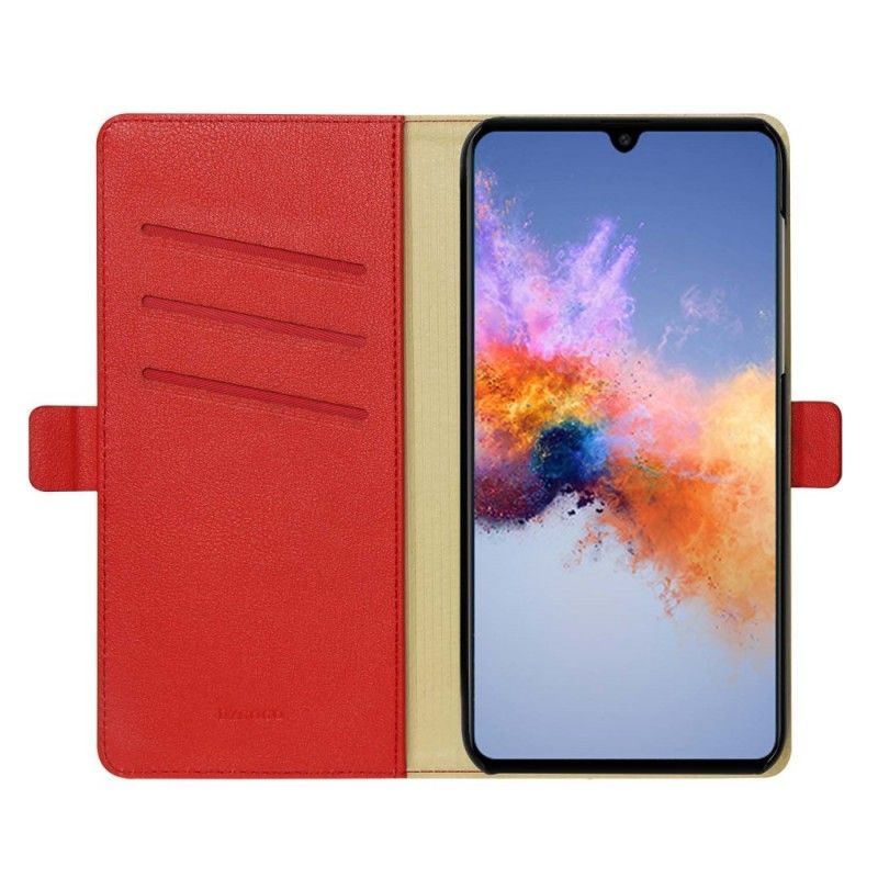 δερματινη Κάλυμμα Samsung Galaxy A70 Μαύρο Dzgogo Milo Series