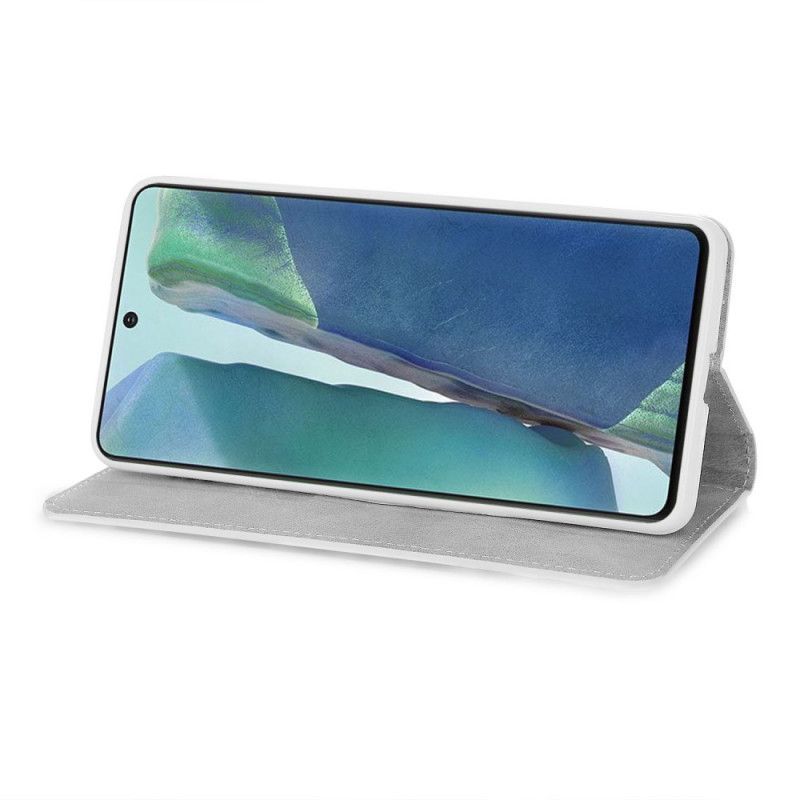 δερματινη Κάλυμμα Samsung Galaxy Note 20 Μαύρο Σχέδιο Γκλίτερ Πρωτότυπος