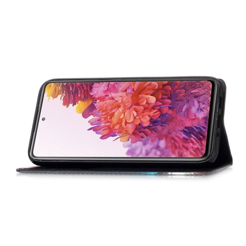 δερματινη Κάλυμμα Samsung Galaxy S20 FE Τίγρη Νύχτας σιλικόνης