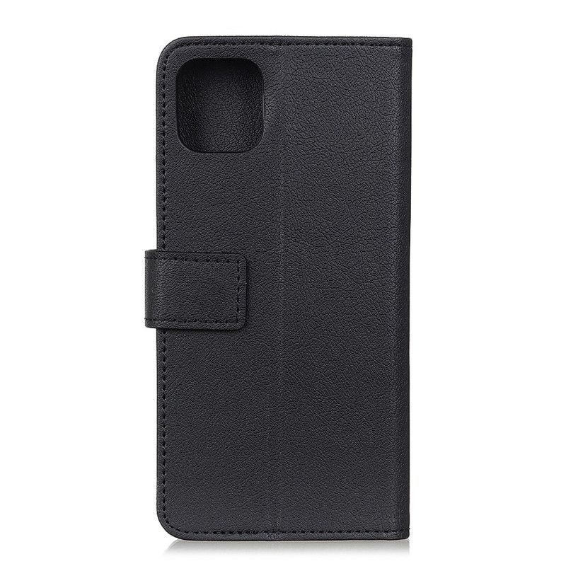 δερματινη Κάλυμμα Samsung Galaxy S20 Plus / S20 Plus 5G Μαύρο Ρετρό Ψεύτικο Δέρμα σιλικόνης