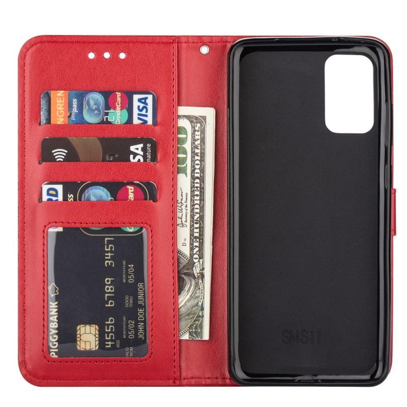 δερματινη Κάλυμμα Samsung Galaxy S20 Plus / S20 Plus 5G Μαύρο Στρινγκ Μάνταλα