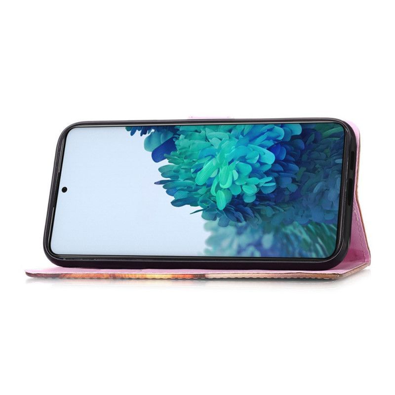 δερματινη Κάλυμμα Samsung Galaxy S21 5G Φίλος Του Γάτου Έρνεστ