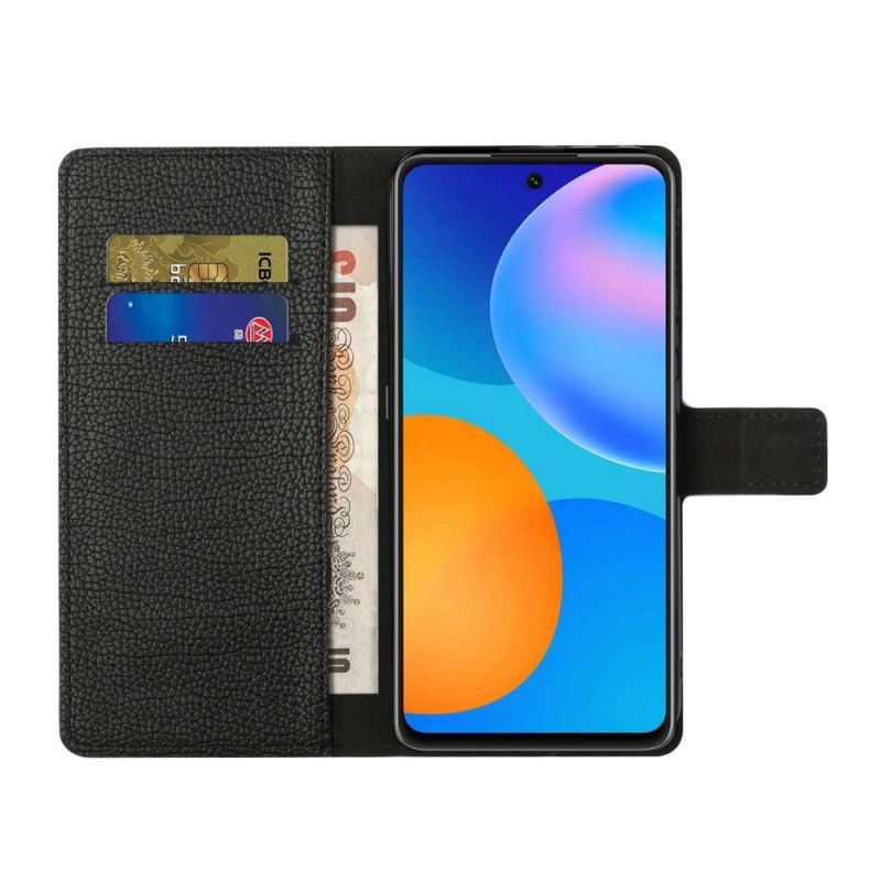 δερματινη Κάλυμμα Samsung Galaxy S21 Plus 5G Εφέ Δέρματος Λίτσι Πρωτότυπος