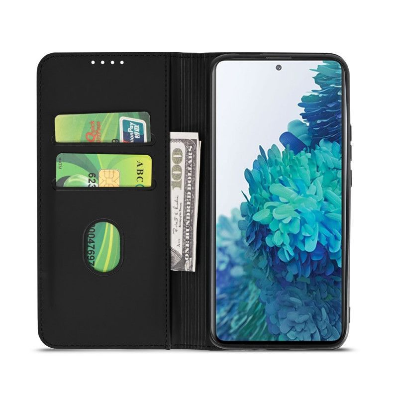 δερματινη θηκη Για Samsung Galaxy S20 FE Μαύρο Θήκη Κάρτας Υποστήριξης