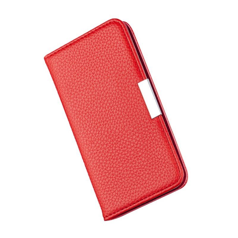 δερματινη θηκη Για Samsung Galaxy S20 Ultra Μαύρο Ultra Chic Ψεύτικο Δέρμα Λίτσι