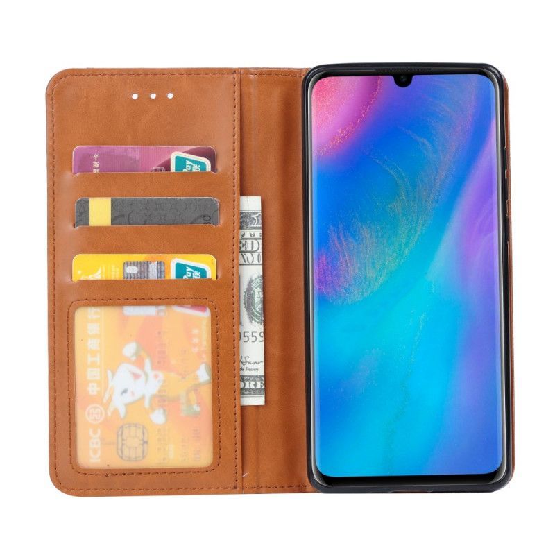 δερματινη θηκη Για Samsung Galaxy S20 Ultra Μαύρο Θήκη Καρτών Απομίμησης Δέρματος